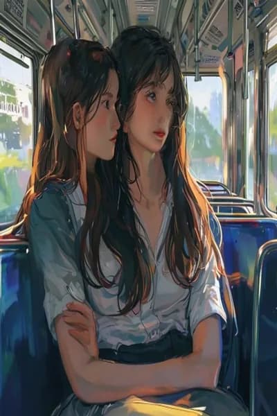Every Morning The Most Popular Girl At School Sits Next To Me On The Train